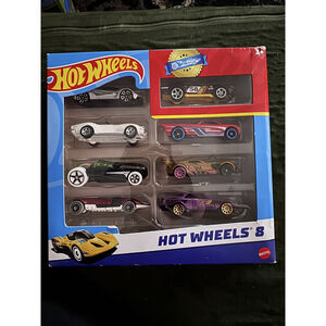 New 2023 Hot Wheels Assorted Car Set of 8 Gift Pack 1:64 Scale
